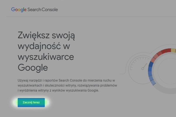 konfiguracja google search console