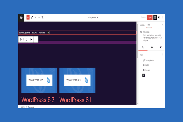 Jak prezentuje się interfejs w WordPress 6.2?
