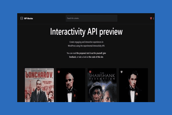 API Interaktywności a nowa wersja WordPress 6.5.