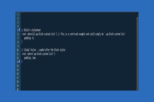 Jak wygląda nowa specyfika CSS w WordPress 6.6?