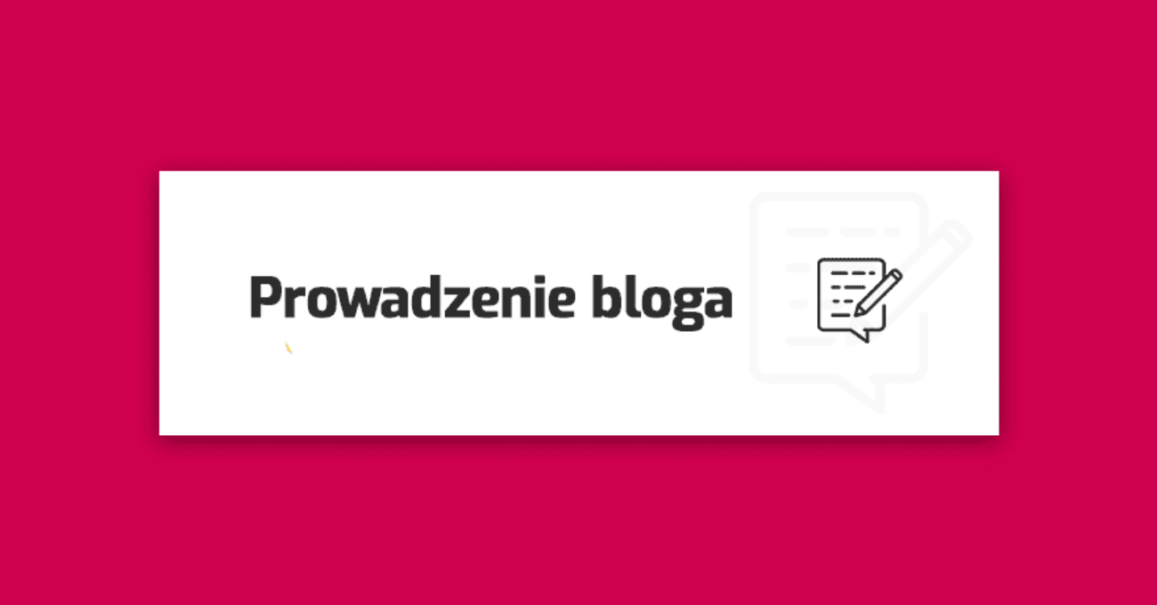 dlaczego warto prowadzic bloga?