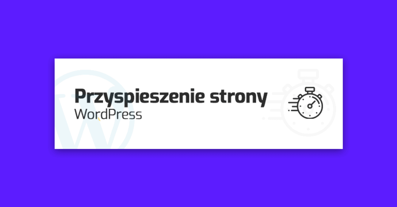 wtyczki do przyspieszenia wordpress