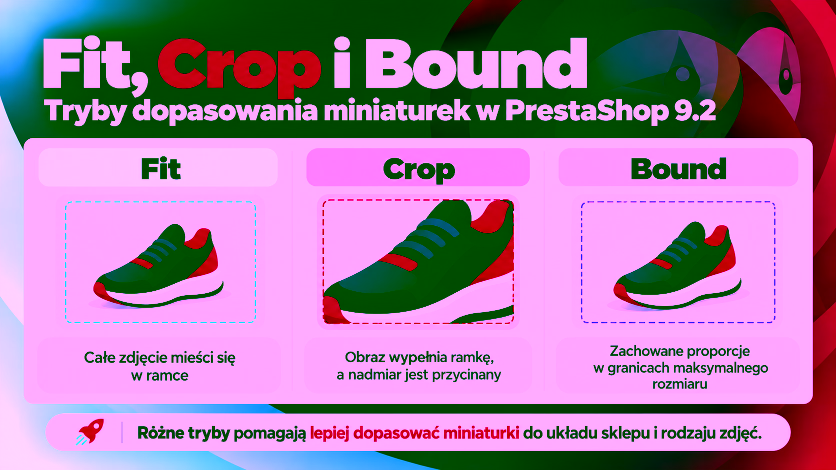 Tryby Fit, Crop i Bound dla miniaturek w PrestaShop 9.2